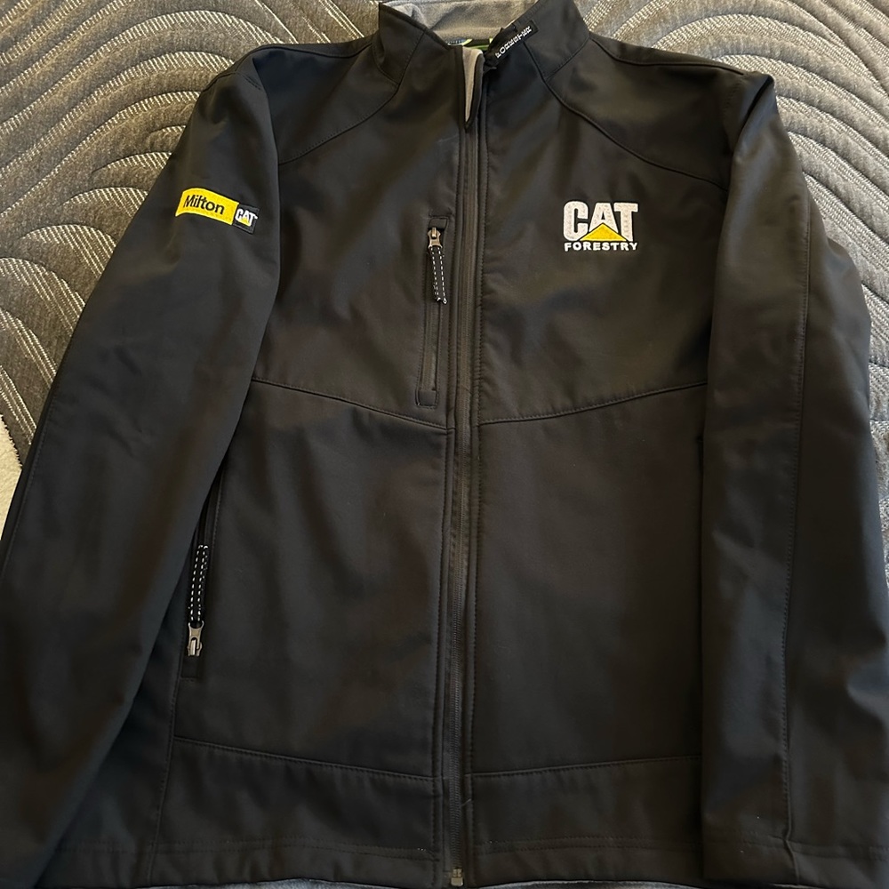 CAT Forestry Jacket- soft shell with fleece lining- brand new